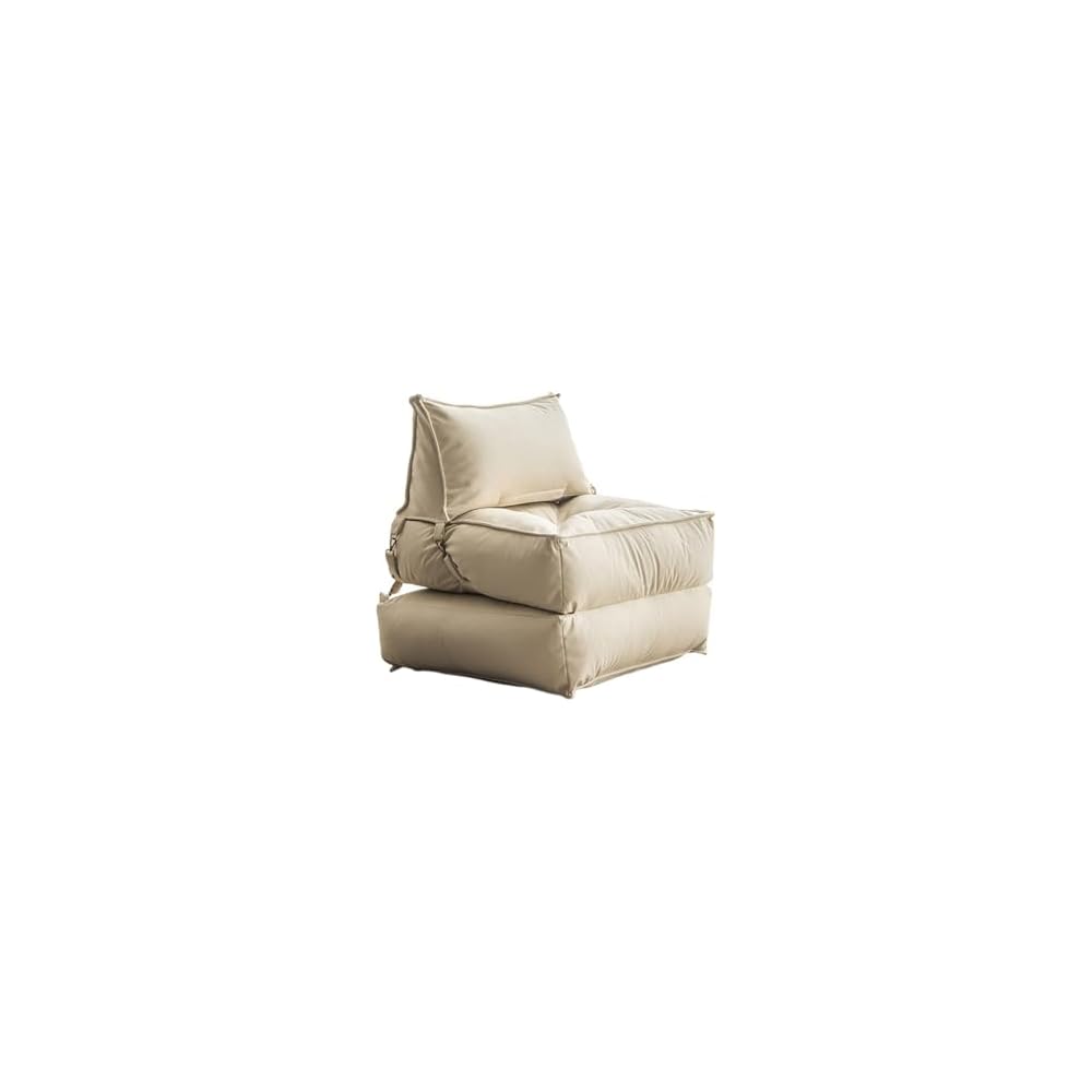 Beanbag Sofa Chair Single Folding Recliner Back Couch Tatami Balcony