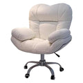 Ergonomic Gaming Chair with Recliner, Comfortable Home Office Desk Chair, Lazy Sofa with Footrest, Adjustable Backrest for Living Room & Computer Use, Light Gray, One Size